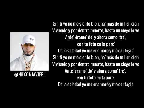 Anuel AA - Me Contagie 2 (Letra)