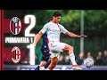 Il gol di Bonomi non basta | Bologna 2-1 Milan | Highlights Primavera