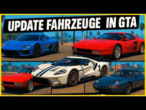 GTA Villa Update : Alle Fahrzeuge die wir gesehen haben - GTA 5 Online Deutsch