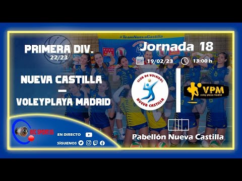 Voleibol Nueva Castilla - Voley Playa Madrid
