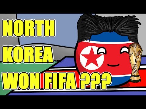 North Korea won FIFA world cup - Countryballs
