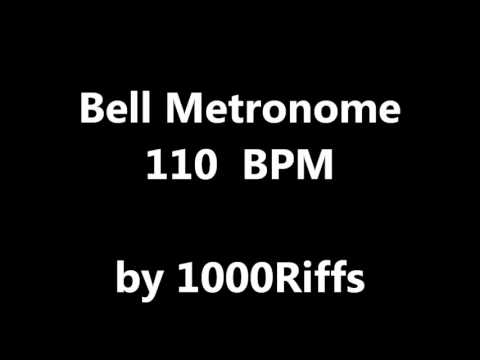 Bell Metronome : 110 BPM - Beats Per Minute