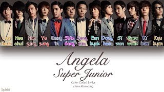 Super Junior (슈퍼주니어) – Angela (앤젤라) (Color Coded Lyrics) [Han/Rom/Eng]