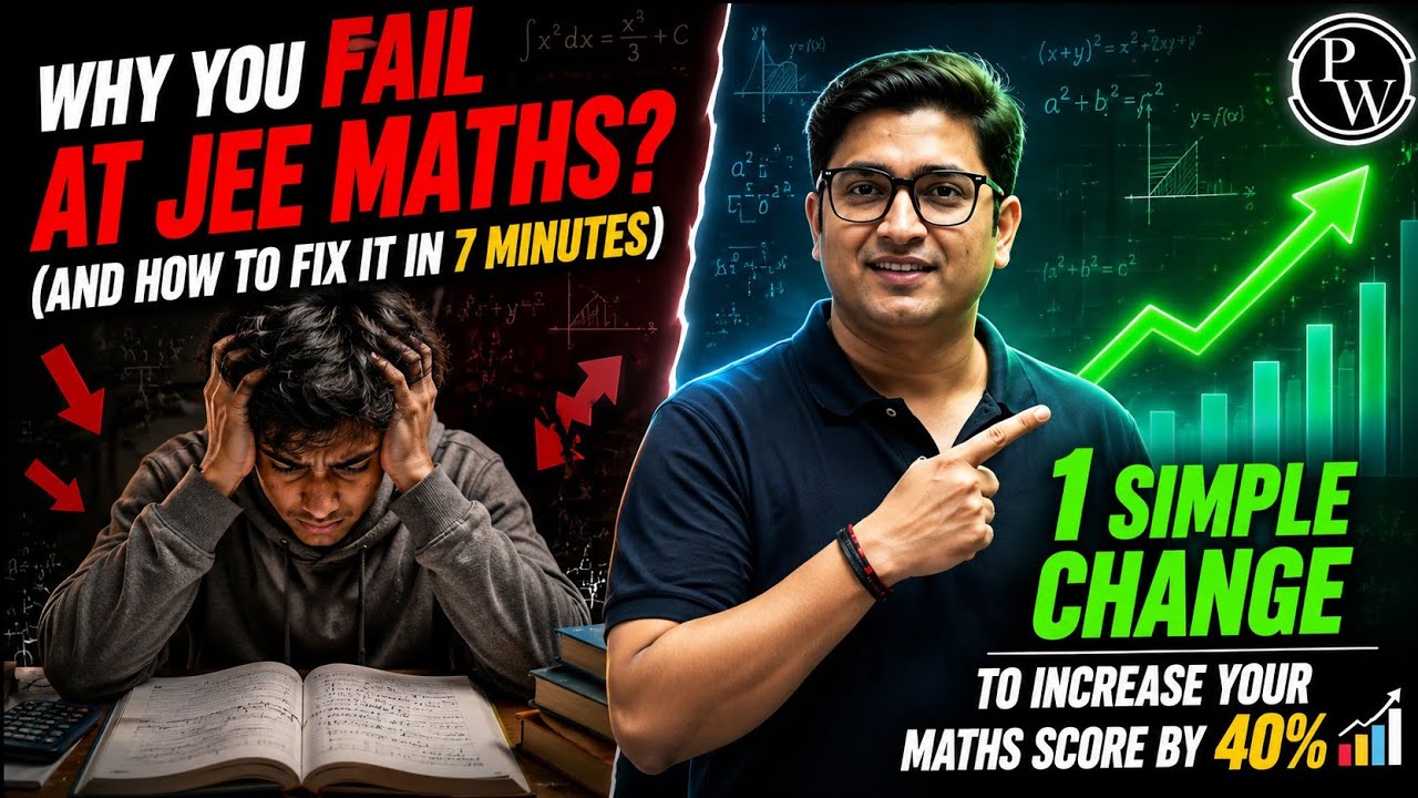 Maths Ke Questions Solve nhi hote ⁉️| IIT Preparation 🤯||| IIT JEE NEET | Sachin Sir Motivation