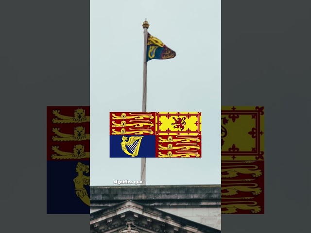 Vídeo relacionado con BANDERA de MESA REAL DEL REINO UNIDO 21x14cm - BANDERINA de DESPACHO INGLESA - ESTANDARTE DEL MONARCA BRITÁNICO 14 x 21 cm - AZ FLAG