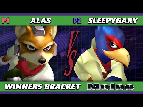 S@X 458 - alas (Fox) Vs. SleepyGary (Falco) Smash Melee - SSBM