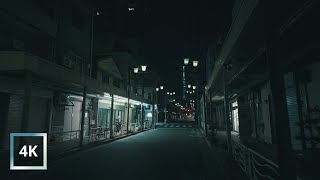 4K HDR｜Tokyo night walk from  Bakuroyokoyama to Kinshicho