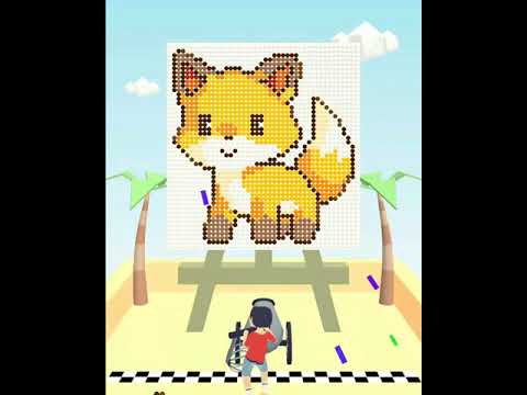 Pixel Run - art mixing crusher video thumbnail