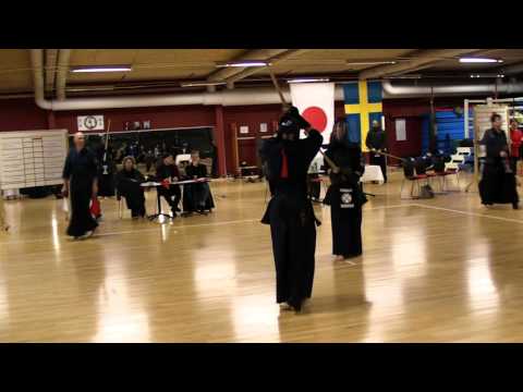 Kendo SM 2015, Herr - J.Segerstedt(White) vs J.Håhl(Red)