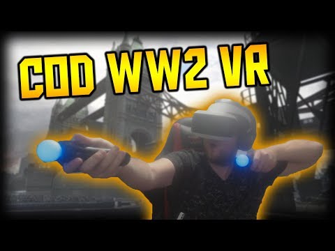 COD WW2 + Virtual Reality = AWESOME! * Must Watch