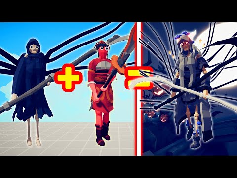 FUSION OF REAPER + LADY RED JADE | TABS - Totally Accurate Battle Simulator