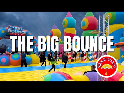 THE BIG BOUNCE: World's Biggest Bouncy Castle in Montreal! *Plus: What if it Rains?