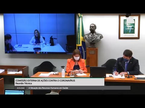Comissão Externa de Ações contra o Coronavírus - Recursos Humanos em Saúde - 21/05/2020