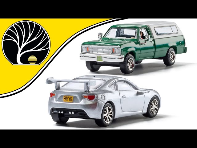 Modern Era Vehicles Overview | HO Scale | AutoScenes® | Model Vehicles Video