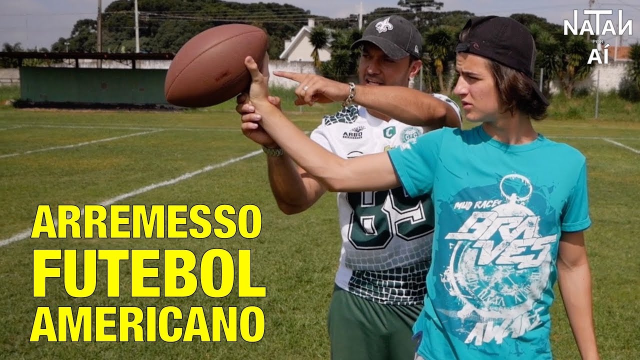COMO ARREMESSAR UMA BOLA DE FUTEBOL AMERICANO! (ft. ADAN RODRIGUEZ)