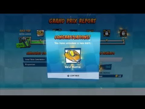 Crash Team Racing Nitro Fueled Part 150 - Void Manta Kart