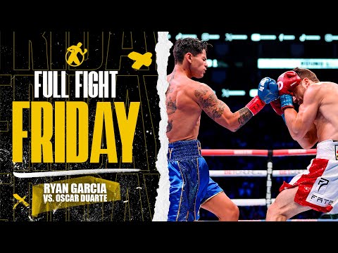 Full Fight | Ryan Garcia vs. Oscar Duarte...Two Power Punchers slug it out!