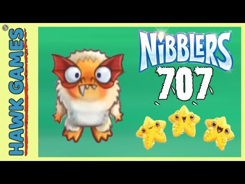 Fruit Nibblers Level 707 - 3 Stars Walkthrough, No Boosters