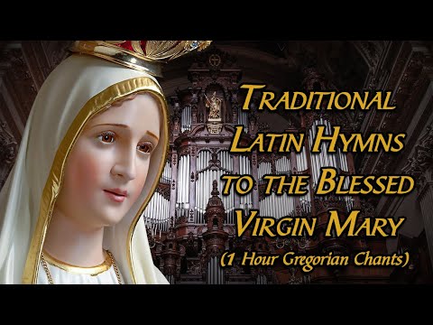 Gregorian Chants to the Virgin Mary |  Traditional Latin Hymns to Mary ft. @CanalArautosdoEvangelho