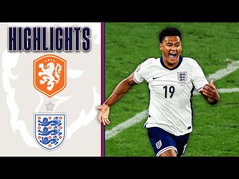 ⏮️ Ollie Watkins' Last-Gasp Winner! | Netherlands v England | UEFA Euros 2024 | Highlights
