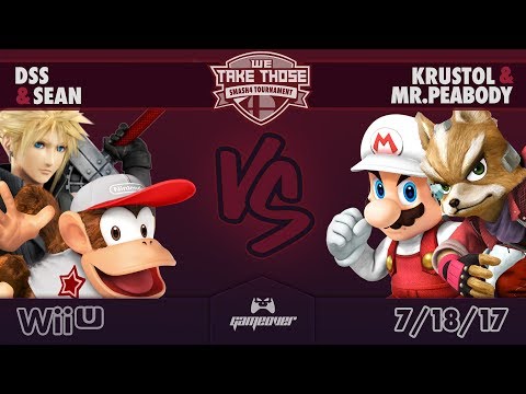 We Take Those #54: DSS & Sean vs Krustol & Mr.PeaBody - Doubles Losers Finals | SSB4