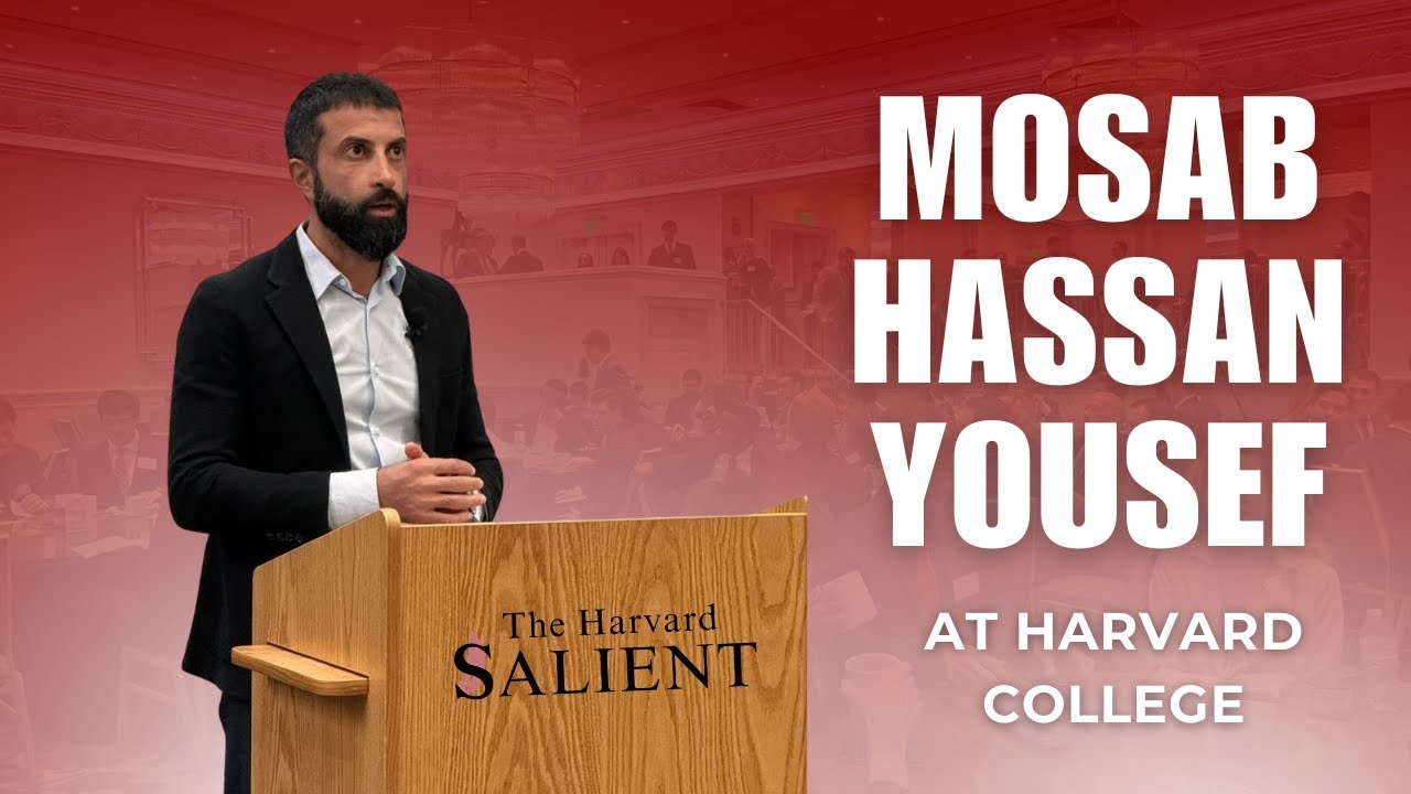 "Son of Hamas" Mosab Hassan Yousef | Lecture at Harvard College