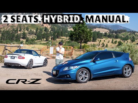 Miata alternative or companion? Honda CR-Z, the 2-seat manual enthusiast hybrid!