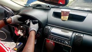 How to change clock spring on a #g37 #g35 g35