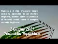 Buon 2 Giugno 2021 Festa Della Repubblica Volo Tricolore
