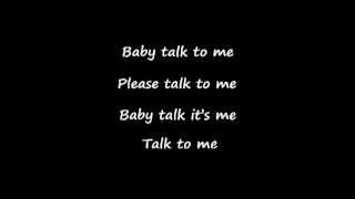 Talk to me - Yodelice (lyrics)