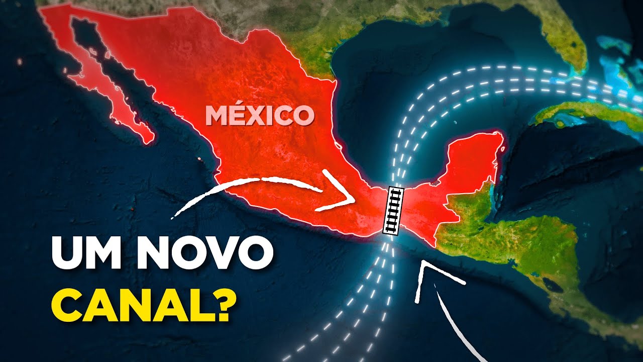Corredor Interoceânico: O Projeto do México para rivalizar com o canal do Panamá
