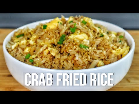 The Most Delicious Crab Fried Rice Recipe Ever!