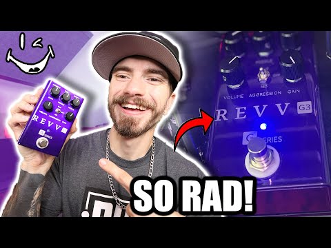 BR00TAL AND PURPLE! REVV G3 DISTORTION PEDAL!