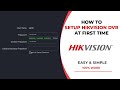 How To Activate And Setup New Hikvision DVR