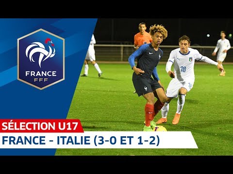 U17, amicaux : France-Italie (3-0 et 1-2), le résumé I FFF 2018-2019
