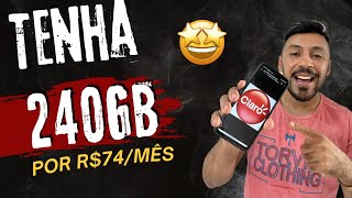 Tenha ATÉ 360 GB na claro por um preço incrível 