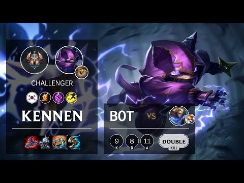 Kennen Bot vs Ezreal - KR Challenger Patch 10.16