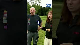 24UR | V nekaj minutah je neurje povzročilo pravo razdejanje.