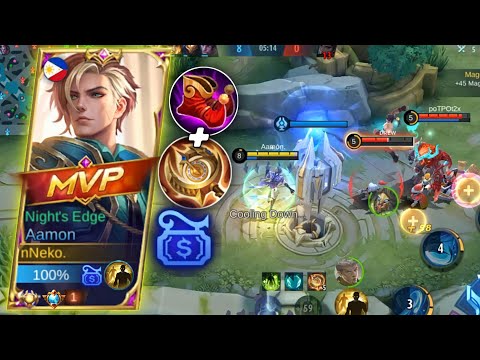 OFFLANE AAMON BEST ITEM BUILD & EMBLEMS 2022 - MLBB