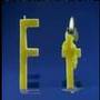 Sesame Street F Candles
