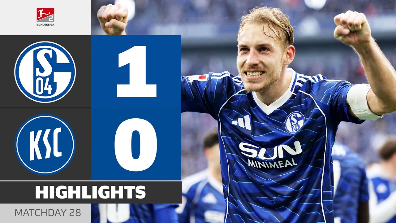 Schalke 04 vs Karlsruher SC Highlights