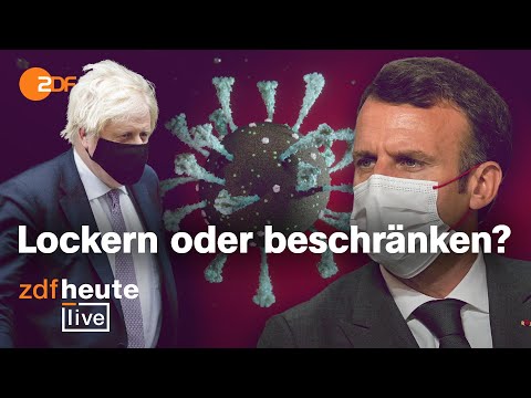 Wie Johnson oder Macron? Wie Deutschland auf Delta reagieren sollte | ZDFheute live