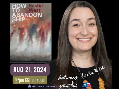 The Big Texas Author Talk with Poet Sasha West