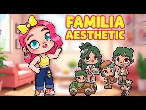 🌿✨ Aesthetic Avatar World Family Daily Routine 🏡☀️