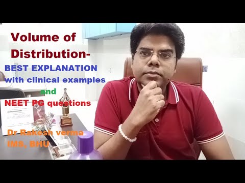 Volume of Distribution Explained: Clinical Examples & NEET PG Tips