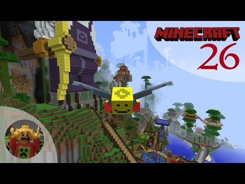 Jim Plays Minecraft E26 - Swampy Gold Chorus Mending