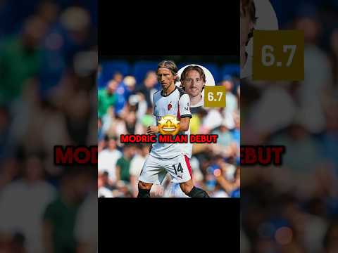Modric Milan Debut vs Chelsea