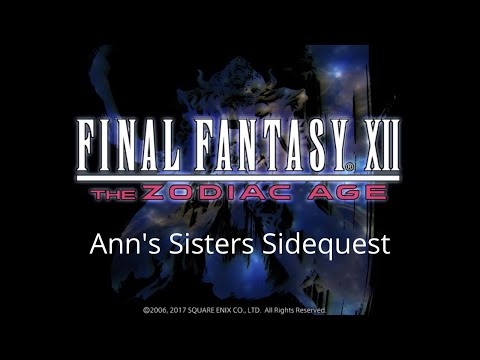 Ann's Sisters Sidequest - Final Fantasy XII The Zodiac Age Walkthrough Part 49 - PS5 FFXII