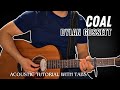 Coal - Dylan Gossett Guitar Lesson (with Tabs) - Includes Hammer-on/Pull-offs