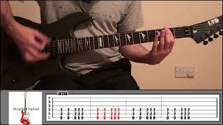 Blink 182 - Reckless Abandon part 1 Performances & Jam Track best guitar lessons tabs